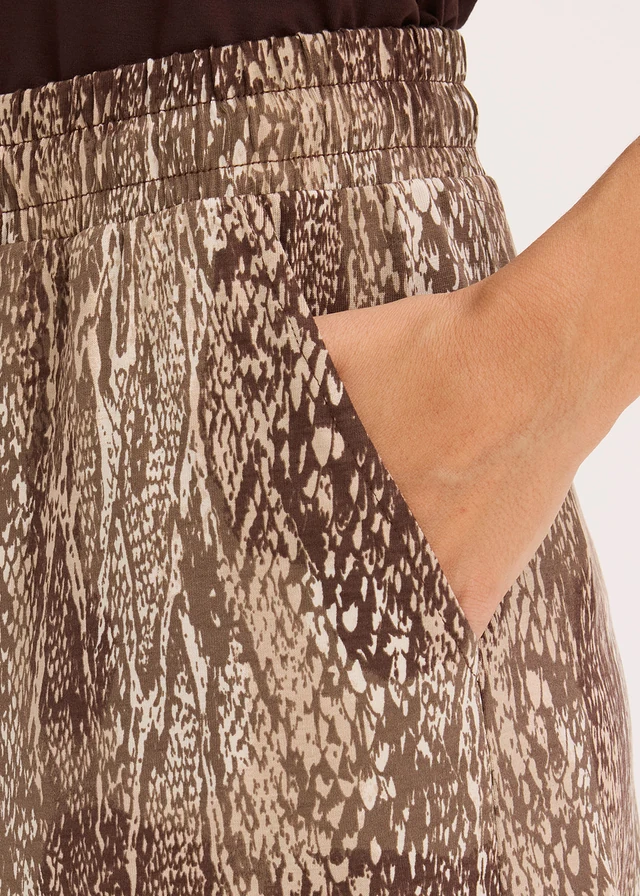 Short en jersey viscose doux • sable clair python • product-page.page-title-suffix
