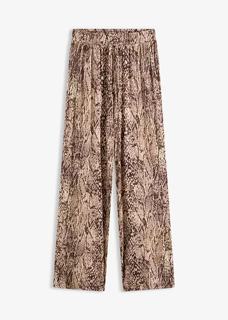 Jersey broek van soepele viscose