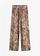 Pantalon fluide en jersey viscose, Couleur: sable clair python