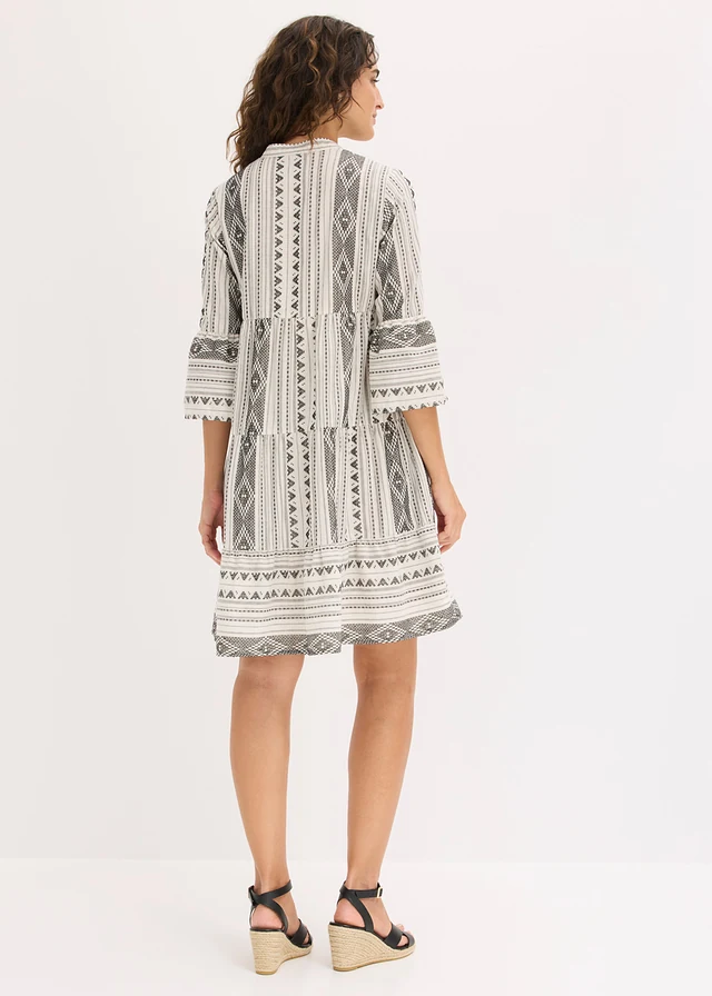 Robe-tunique • écru/noir • product-page.page-title-suffix