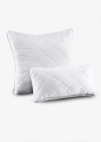 Polštář, pratelný na vysoké teploty, pevný, barva: bílá