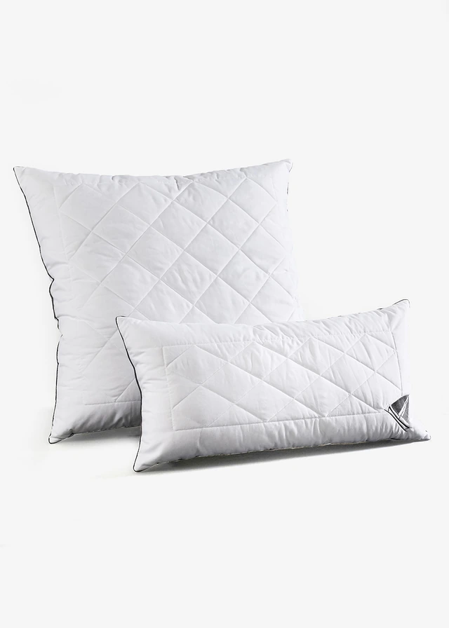 Oreiller toucher duvet bateau, ferme, Couleur: blanc
