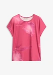 różowy „pink lady” w kwiaty