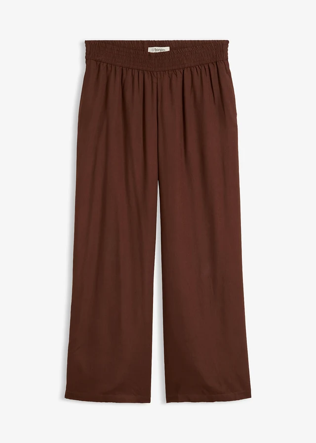 Pantalon large à pinces • marron • product-page.page-title-suffix