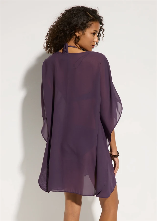 Strandtuniek van chiffon • lila • product-page.page-title-suffix