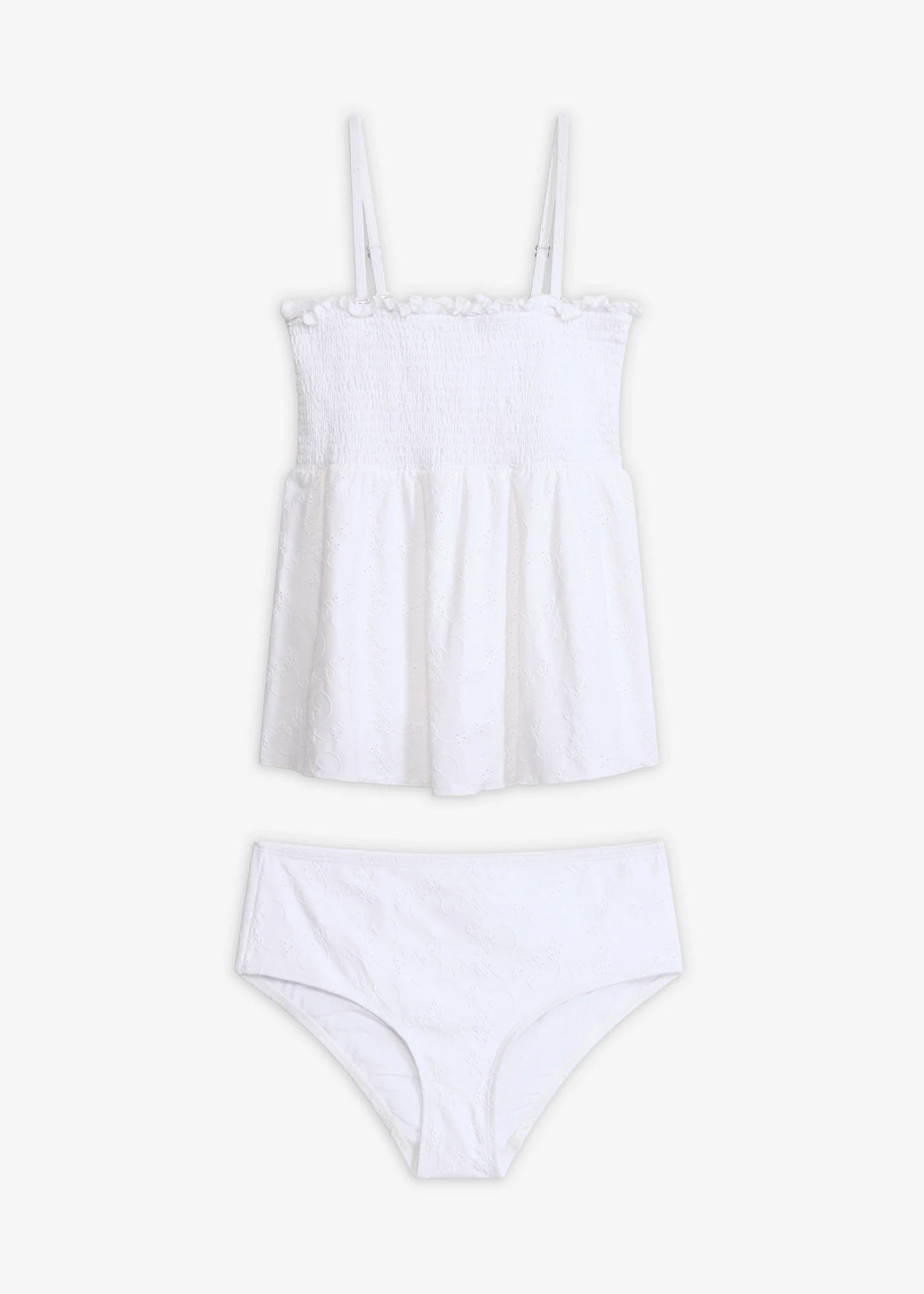 Tankini (2-részes szett) • fehér • bonprix áruház