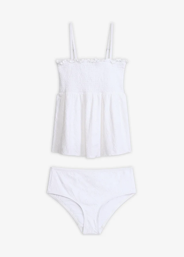 Tankini (ens. 2 pces), Couleur: blanc
