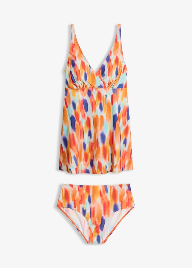 Tankini long (ens. 2 pces) séchage rapide • multicolore imprimé • product-page.page-title-suffix