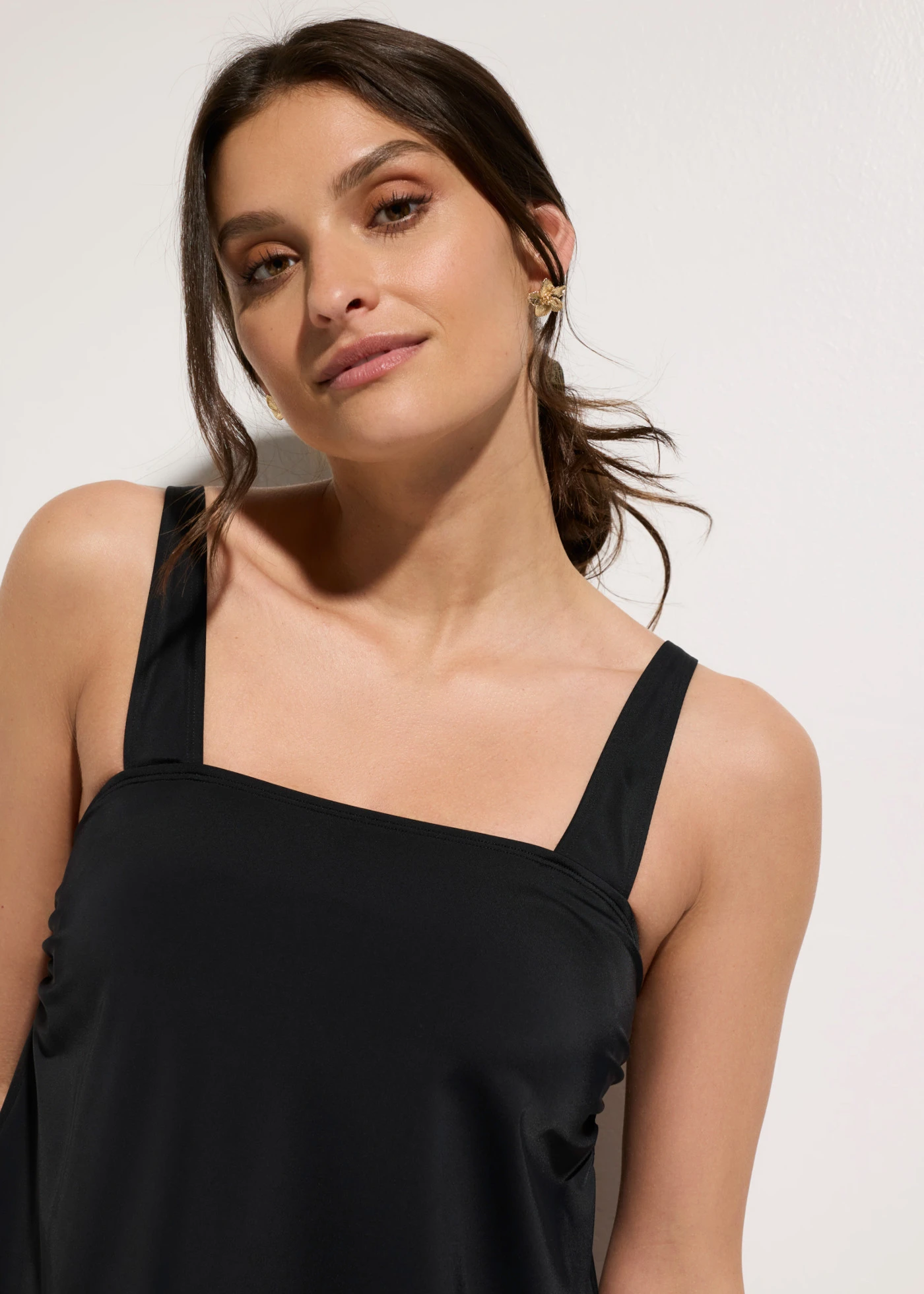 Tankini szybko schnące (komplet 2-cz.) • czarny • sklep bonprix