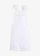 Strand jumpsuit van luchtige mousseline, Kleur: wit