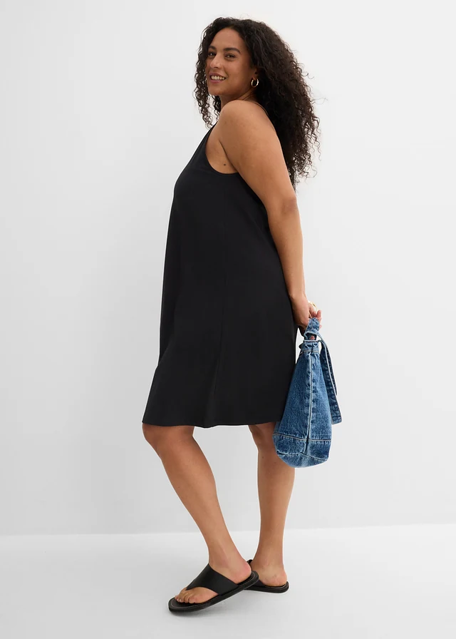 Robe 100% coton, Couleur: noir