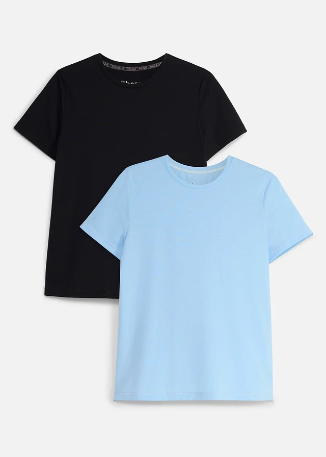 Sportowy T-shirt z bawełną (2 pary), szybkoschnący