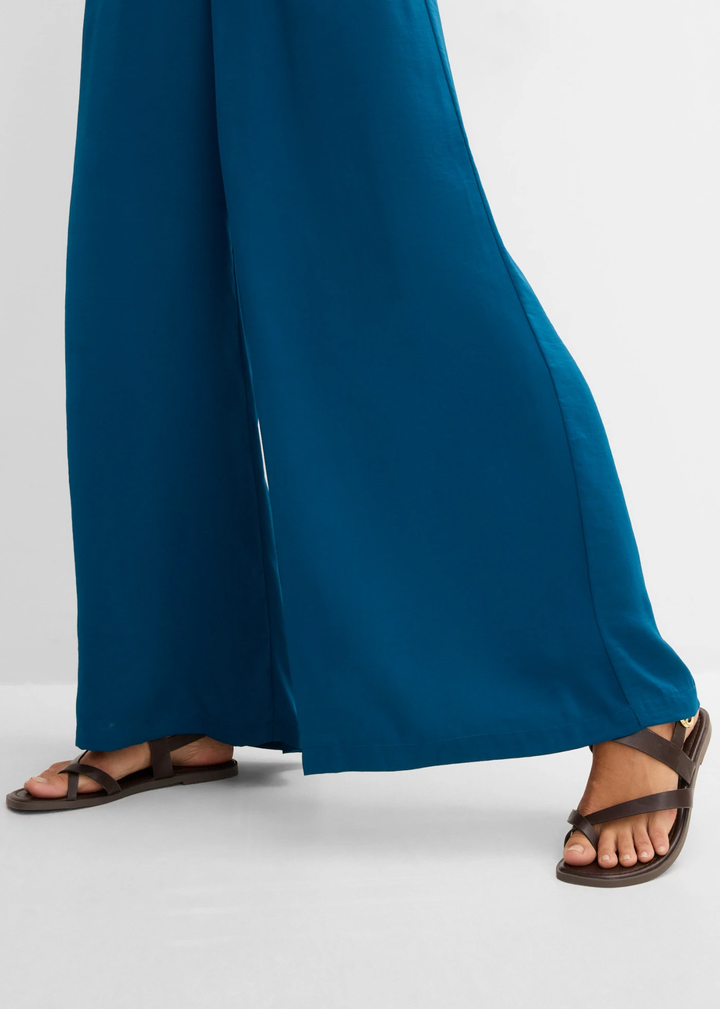 Pantalon palazzo • pétrole • product-page.page-title-suffix