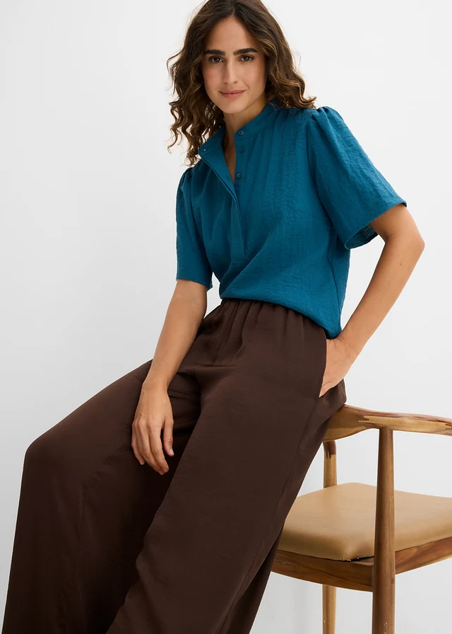 Pantalon palazzo • marron foncé • product-page.page-title-suffix