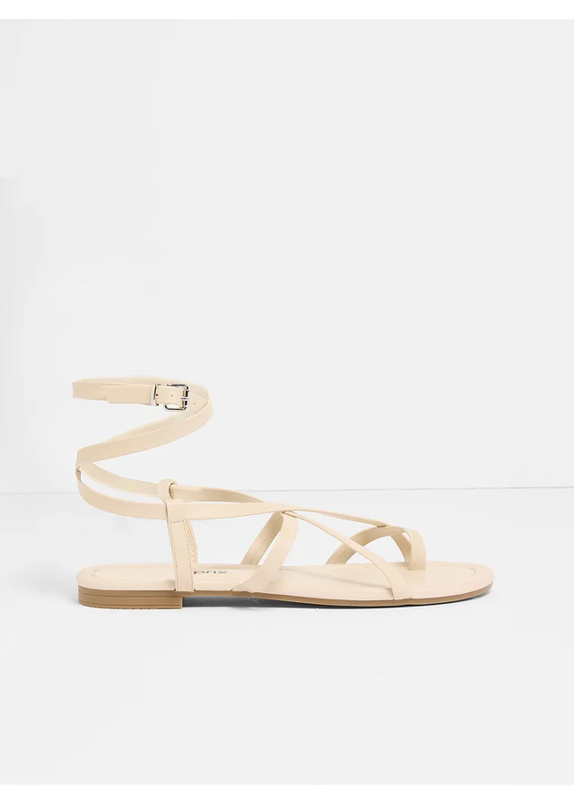 Sandalen met riempjes • lichtsand • product-page.page-title-suffix