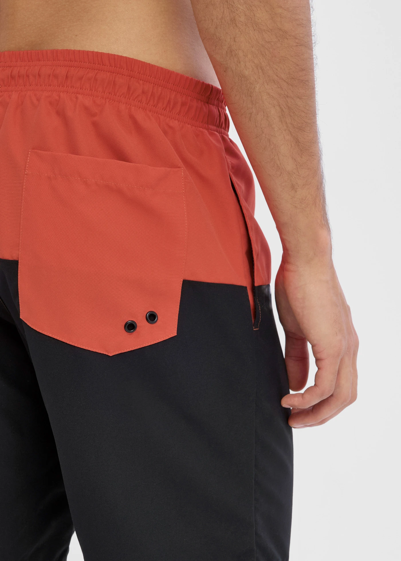 Kúpacie šortky Colorblocking • jahodová/čierna • obchod bonprix