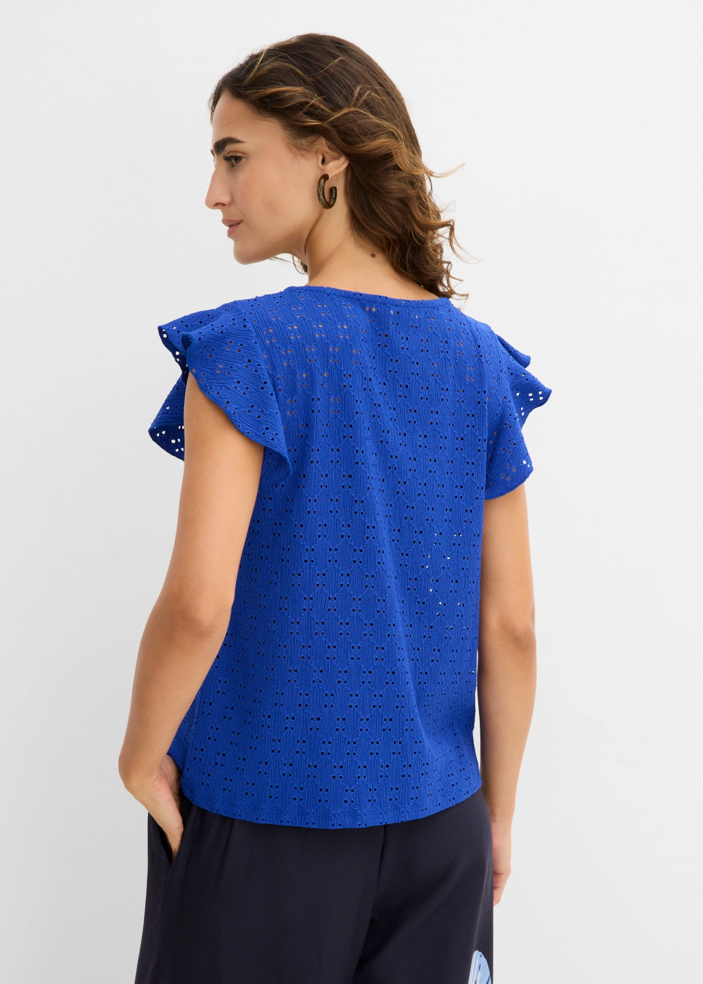 Bluză din viscoză moale • albastru-cobalt • magazin bonprix