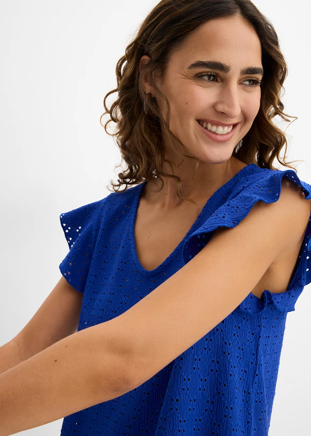 T-shirt en matière douce • bleu cobalt • product-page.page-title-suffix