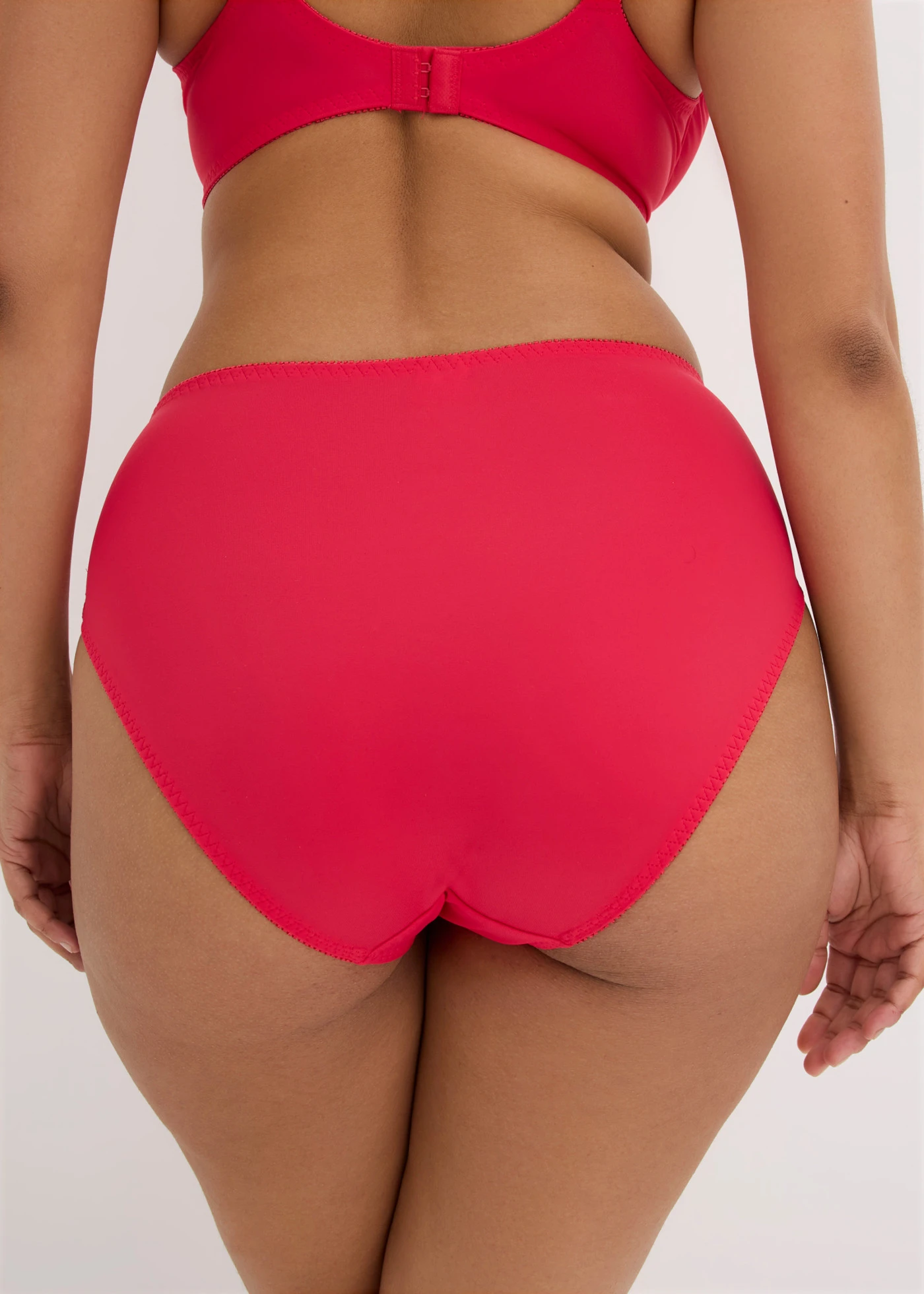Lot de 2 slips maxi avec dentelle • rouge grenat + anthracite • Boutique bonprix