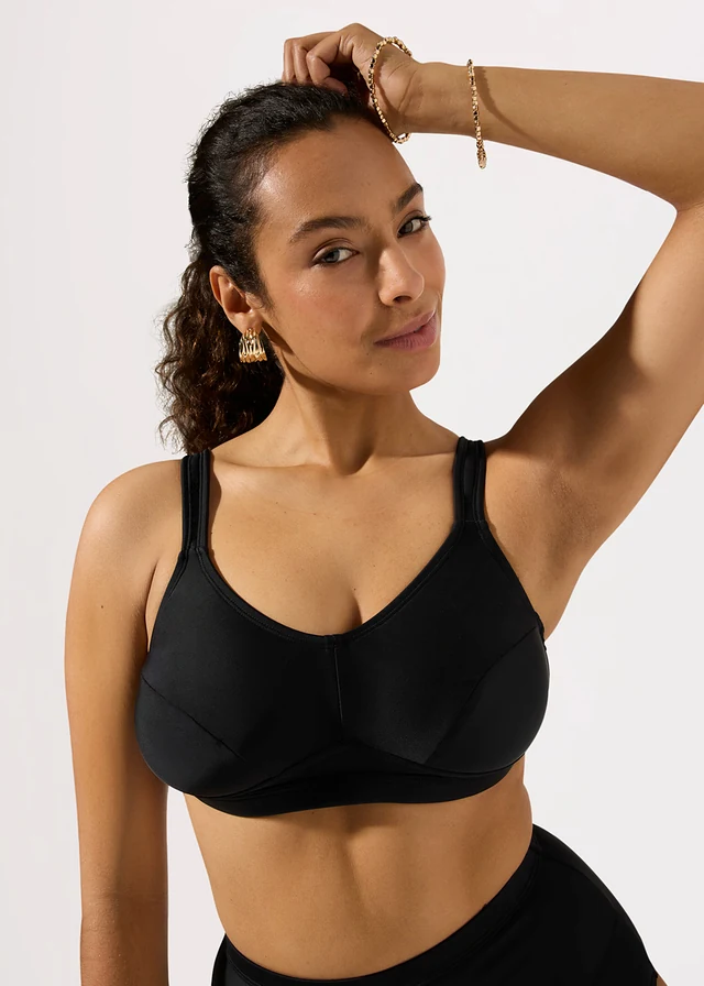 Zakrývající bikiny, rychleschnoucí (2dílná souprava) • černá • bonprix obchod