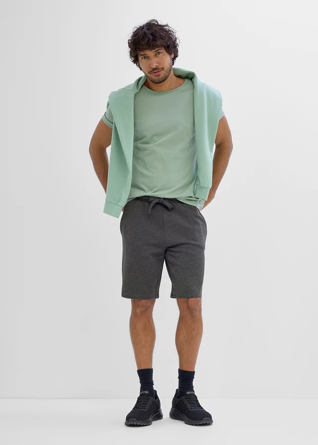 Bermuda sweat • anthracite chiné • product-page.page-title-suffix