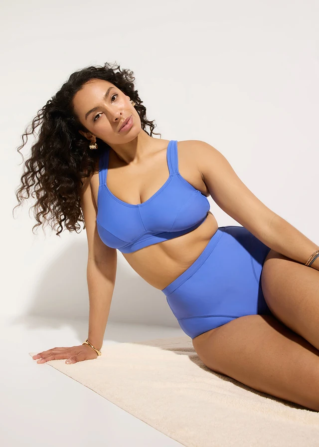 Bikiny (2-dielne), rýchlo schnúce • modrá • obchod bonprix