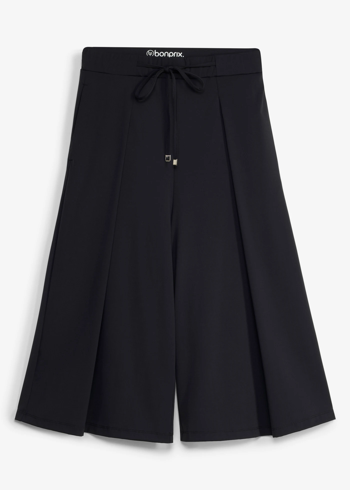 Ultralichte sport culotte met sierplooien, sneldrogend • zwart • product-page.page-title-suffix