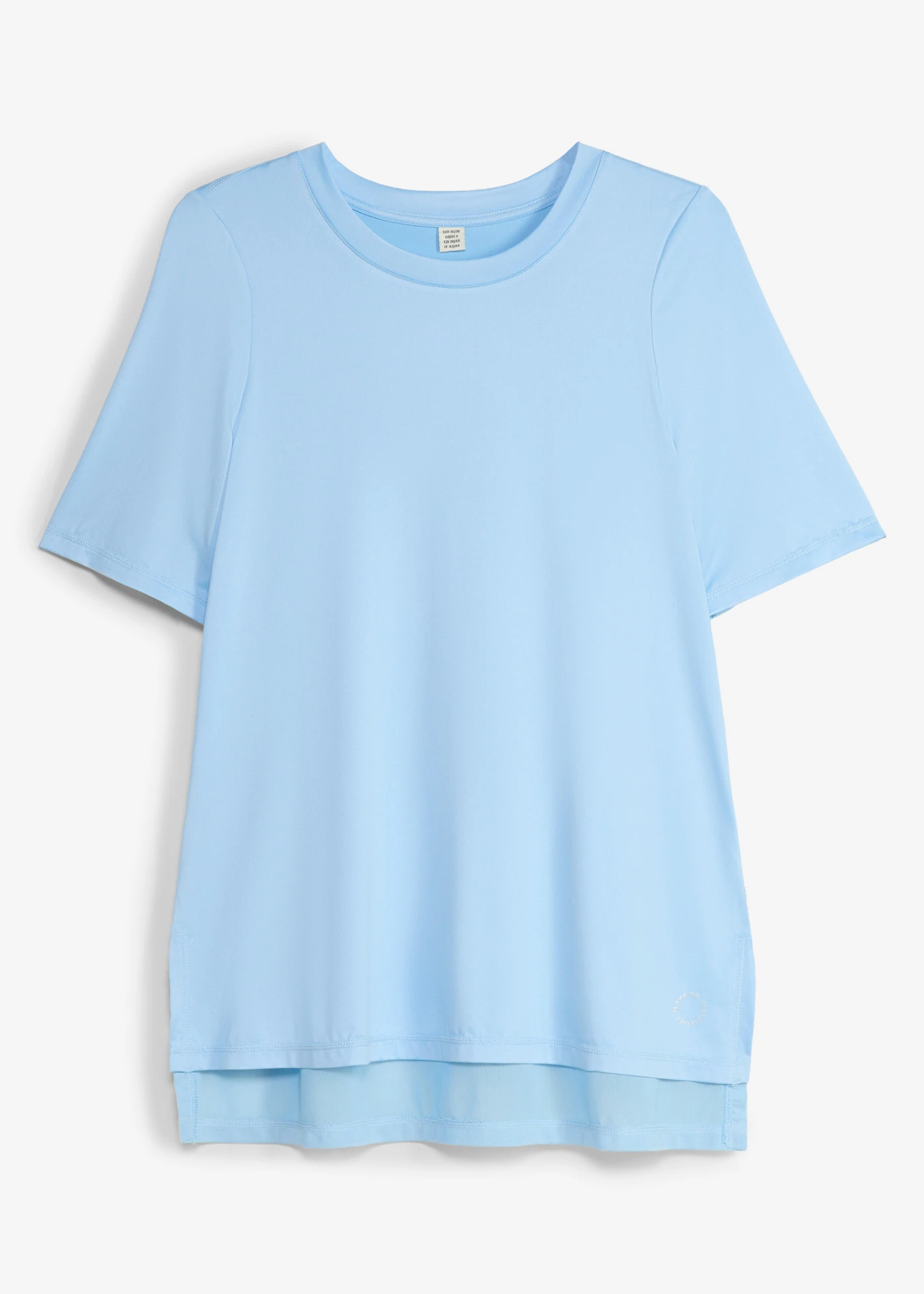 Lang sportshirt met mesh, sneldrogend • lichtblauw • product-page.page-title-suffix