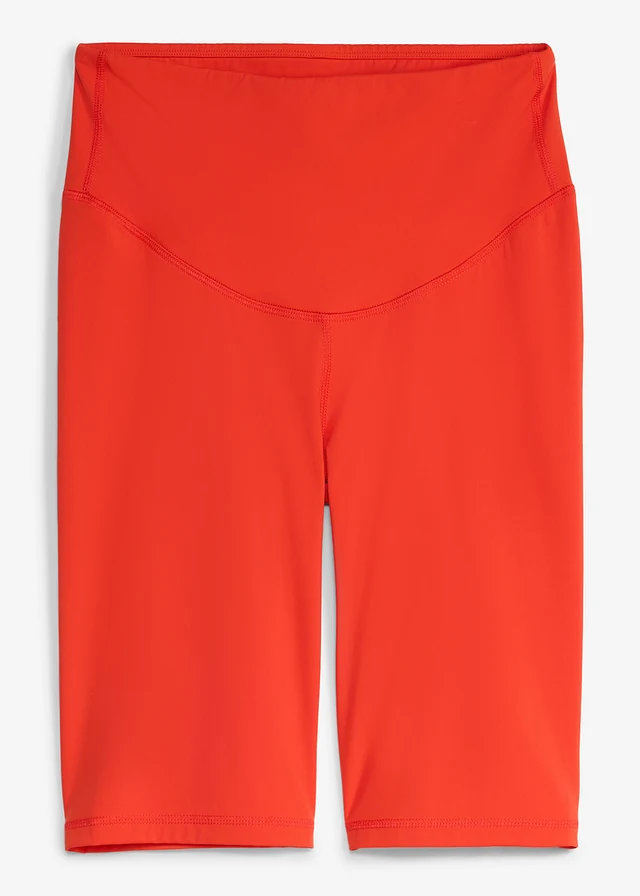 Cycliste ultra léger, taille élastiquée, séchage rapide, Couleur: rouge