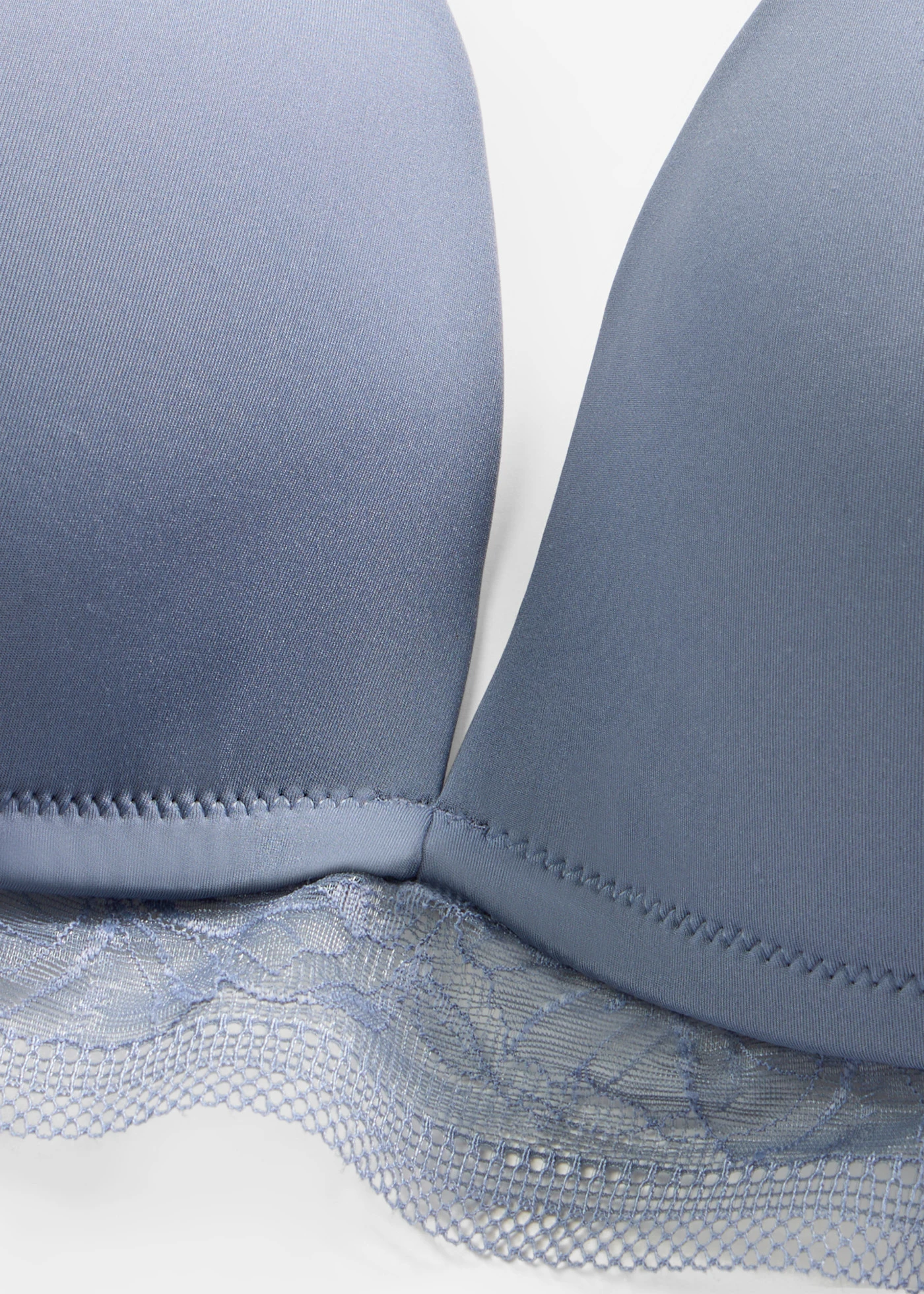 Soutien-gorge à coques et bonnet sans coutures, sans armatures • bleu fumé • product-page.page-title-suffix