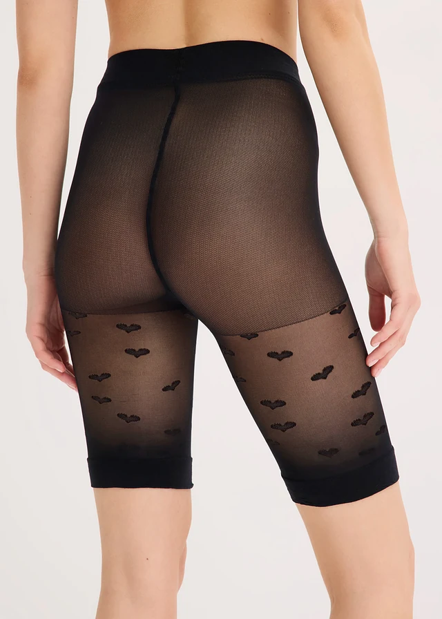 Korte sportlegging met comfortband 30 DEN • zwart • product-page.page-title-suffix