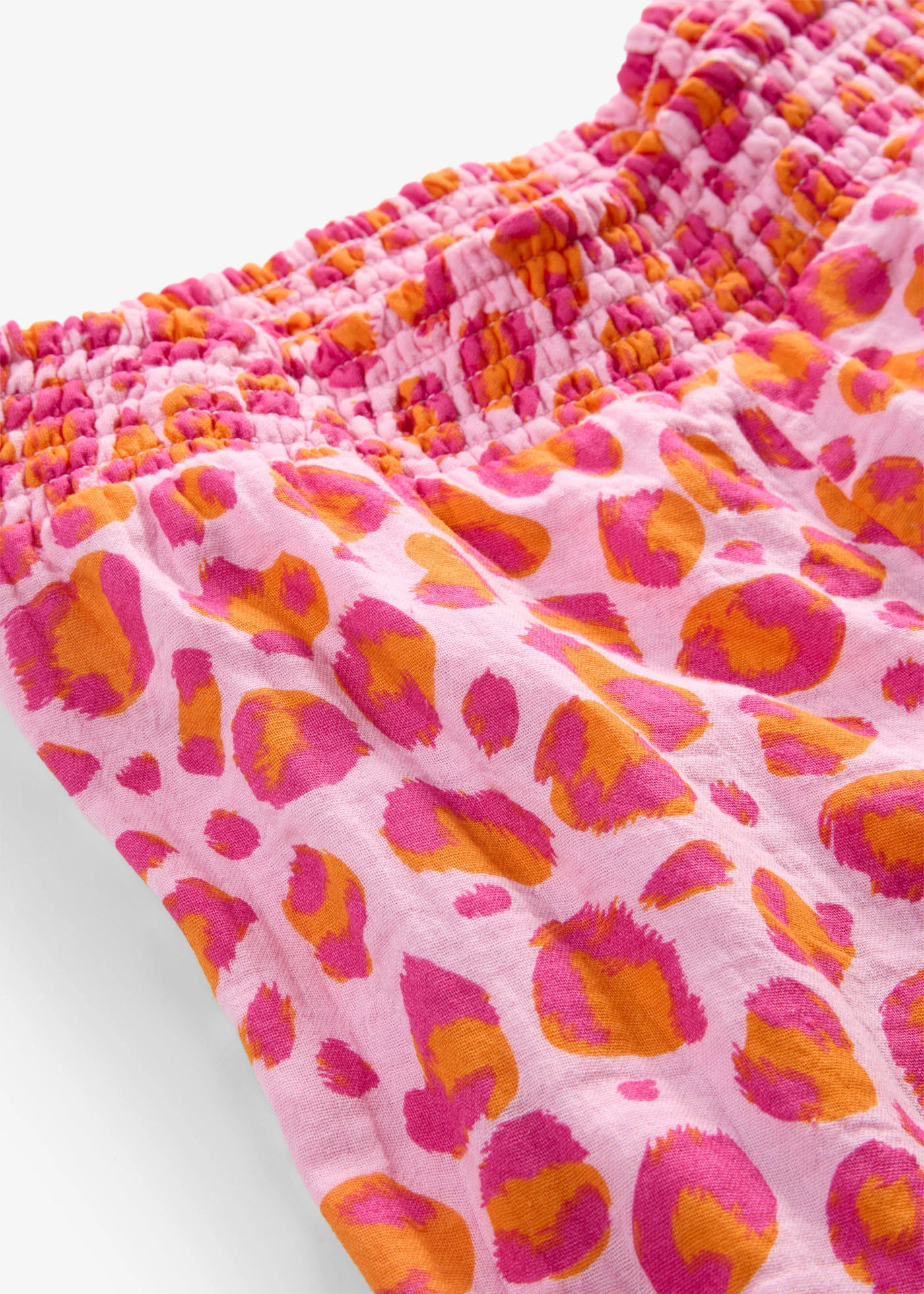 Broek van luchtige mousseline • roze-pink luipaardprint • bonprix online shop