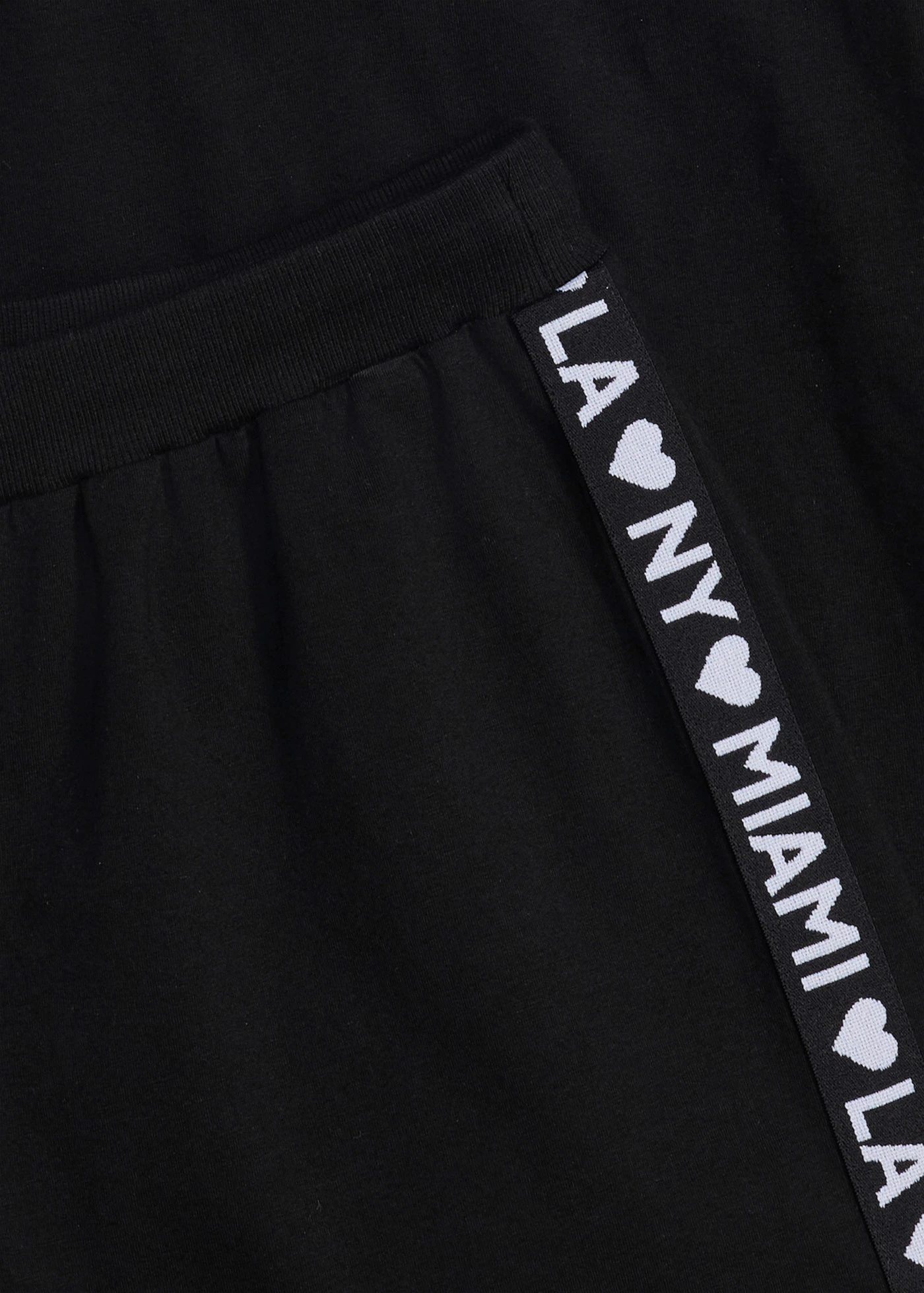 T-shirt et short (ens. 2 pces) en coton extensible • noir • product-page.page-title-suffix