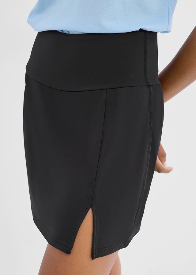 Jupe de sport avec cycliste intégré, séchage rapide • noir • product-page.page-title-suffix