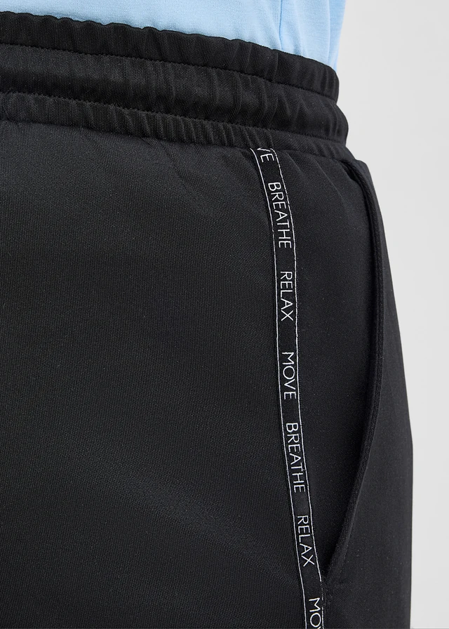 Pantaloni scurți sport de bărbați, cu uscare rapidă • negru • magazin bonprix