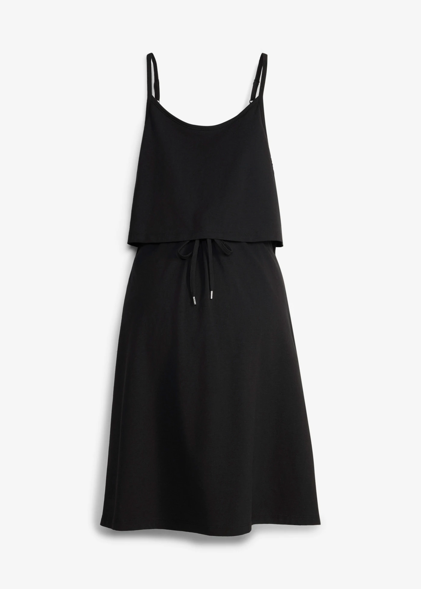 Rochie de gravide 2 în 1, cu funcție de alăptare, din bumbac organic • negru • magazin bonprix