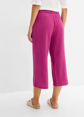 Marlene Dietrich broek van mousseline • violet • bonprix online shop