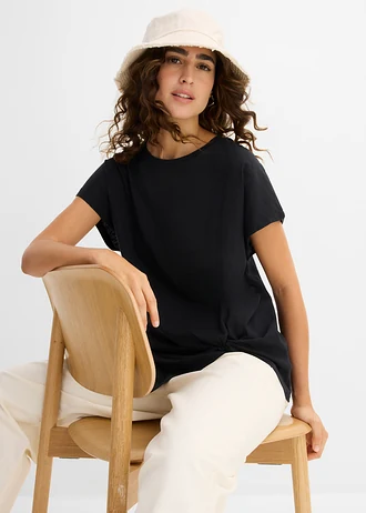 T-shirt 100% coton • noir • Boutique bonprix