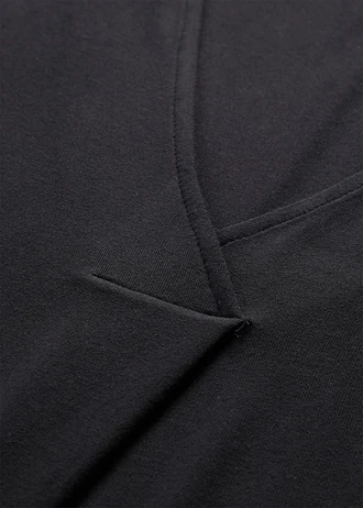 Top doux en jersey viscose • noir • Boutique bonprix
