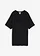 Longshirt in een fijne viscosemix, Kleur: zwart