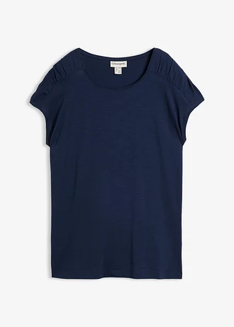Boxy shirt, korte mouw
