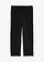 Capri legging met kant, Kleur: zwart