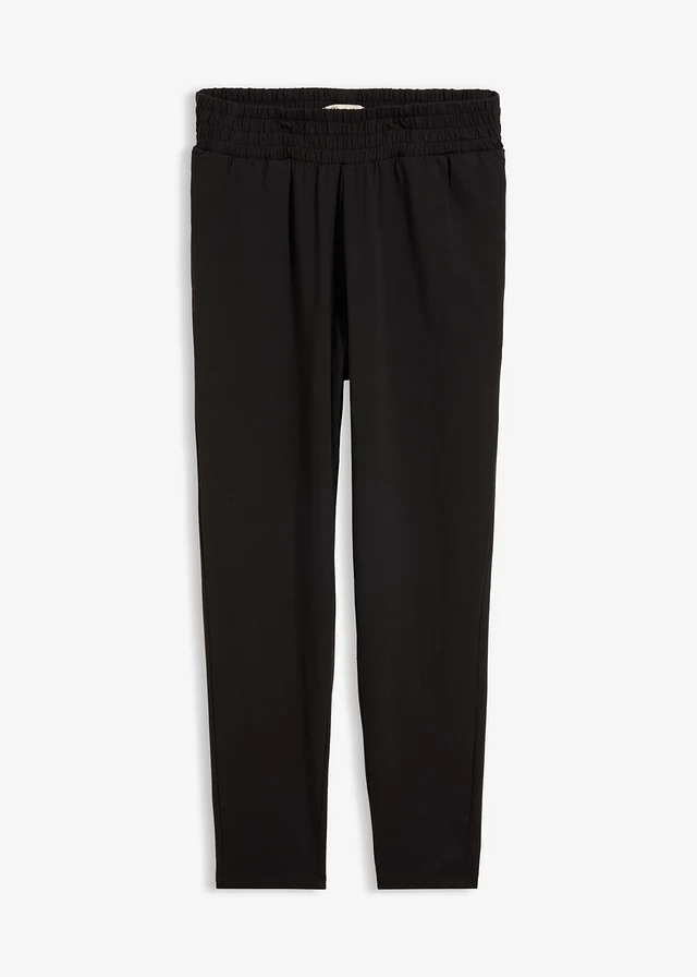 Pantalon en jersey coton • noir • Boutique bonprix