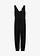 Jersey jumpsuit van een viscosemix, Kleur: zwart