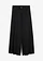Jersey culotte met wijde pijpen, Kleur: zwart