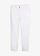 Stretch broek met rechte pijpen, mid waist, Kleur: wit