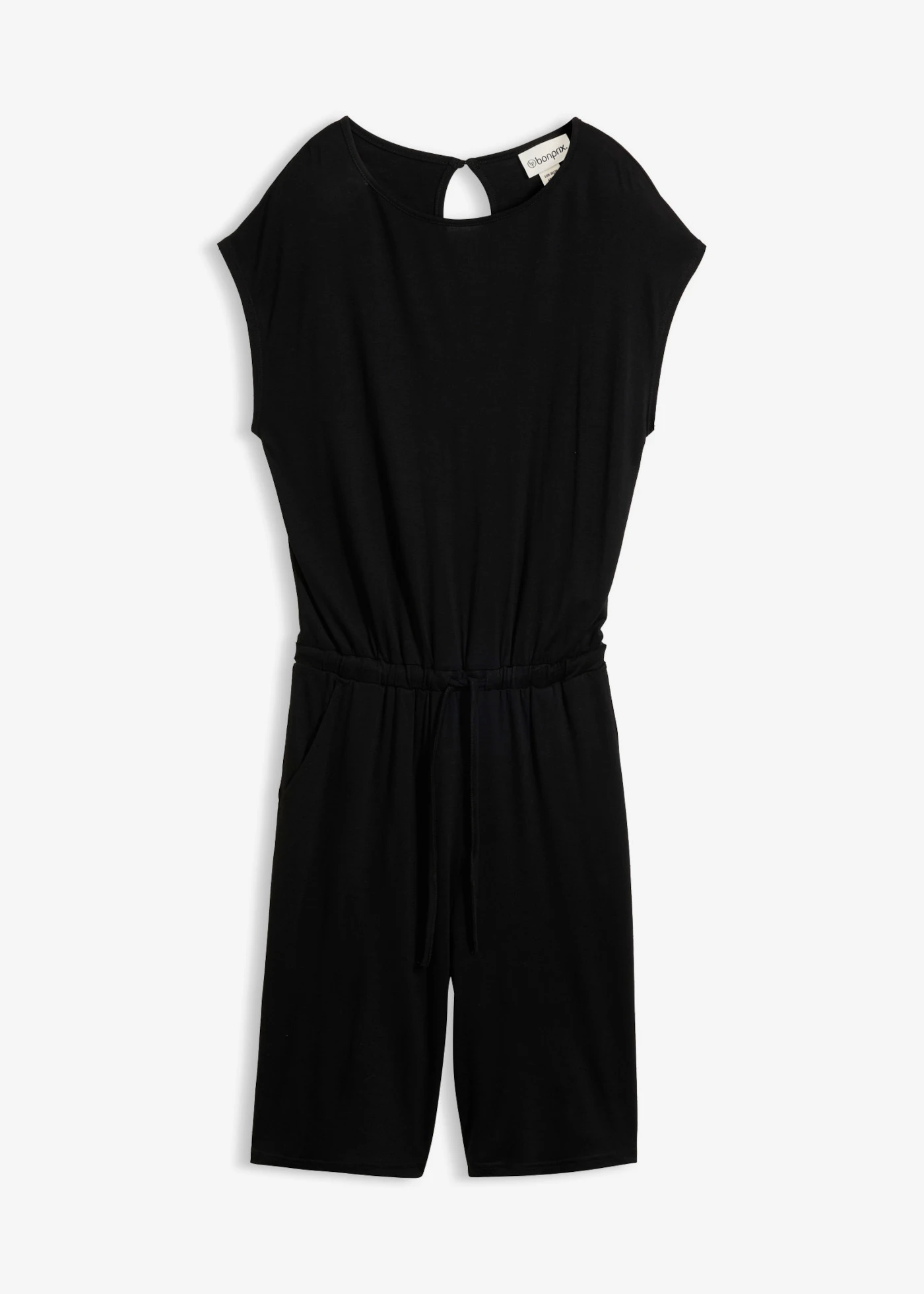 Combinaison douce en viscose extensible • noir • Boutique bonprix