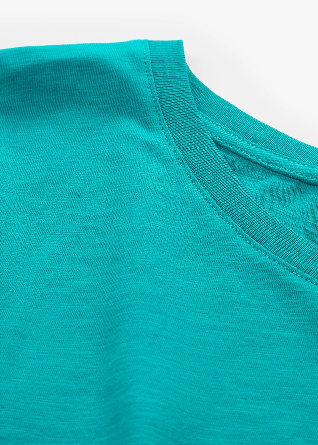 T-shirt long 100% coton • émeraude • product-page.page-title-suffix