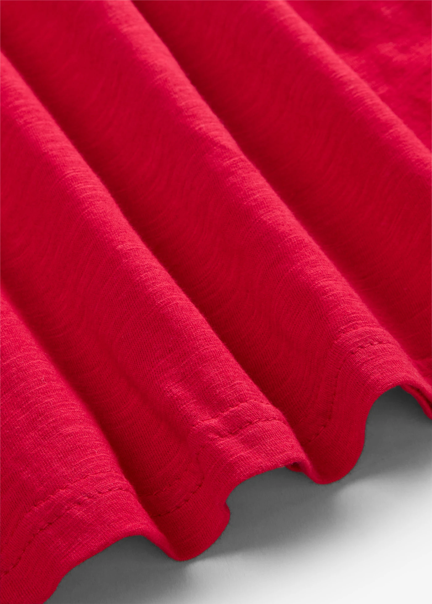 Jersey jurk met biologisch katoen • rood • bonprix online shop