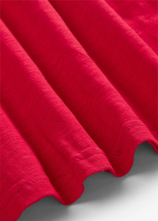 Jersey jurk met biologisch katoen • rood • product-page.page-title-suffix
